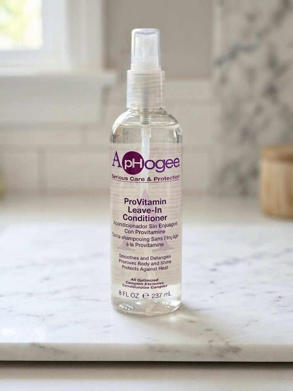 ApHogee ProVitamin Leave-In Conditioner Smoothes Detangles Protects Heat